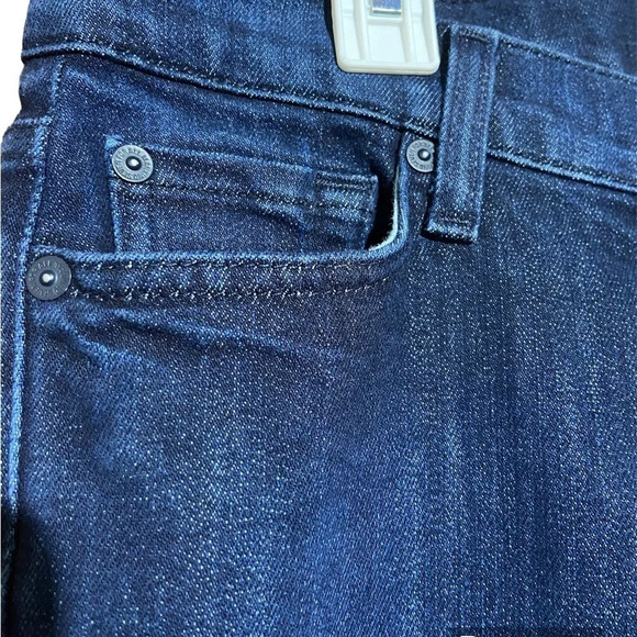 7 For All Mankind Bootcut Bling Pockets Jeans Size 28 - Picture 3 of 8